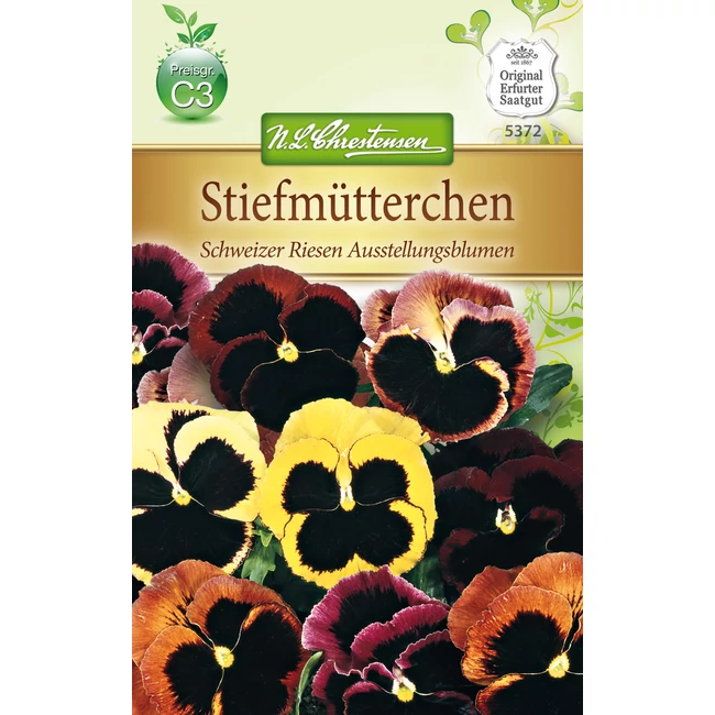 Árvácska 'Schweizer Riesen Ausstellungsblumen' / Viola x wittrockiana